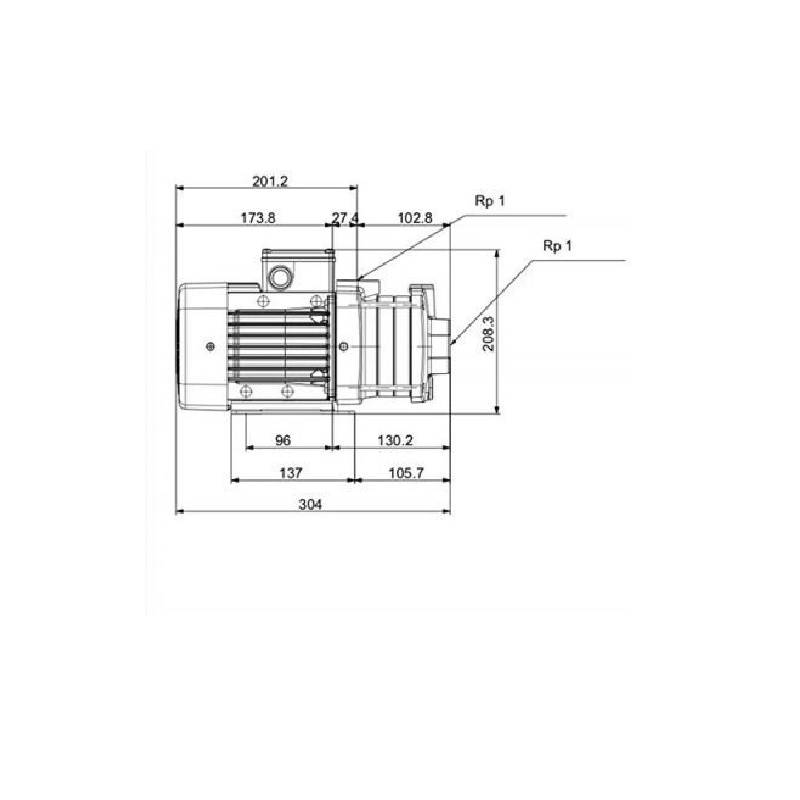 Grundfos Water Pump Multistage Centrifugal CM5