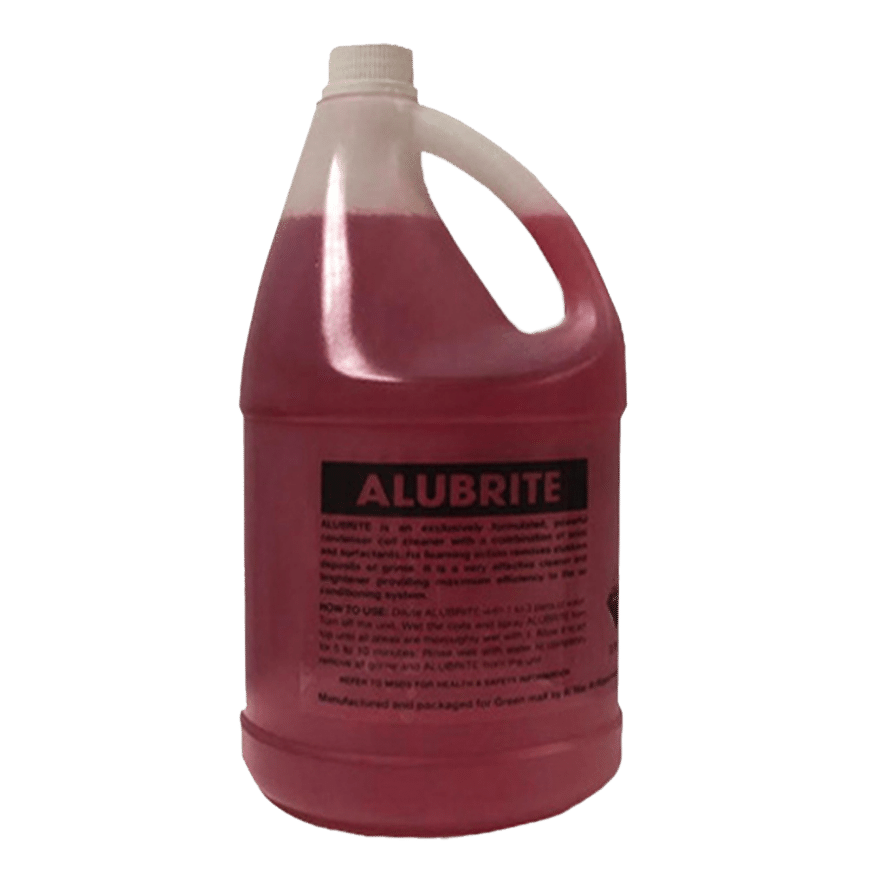 Alubrite Coil Cleaner Condenser Red 1 Gallon